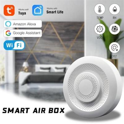 Tuya Smart Carbon Dioxide Sensor CO2 VOC Formaldehyde Smart