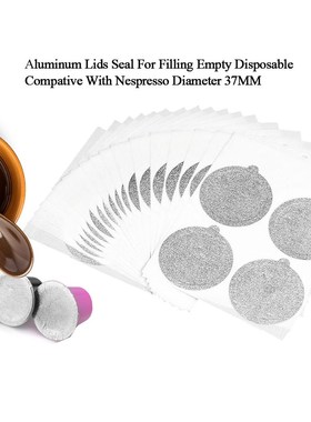 40pcs Seals Refill Nespresso Coffee Capsulas Stickers Refil