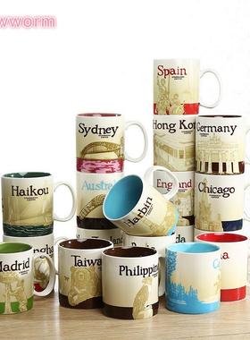 Hot Sale City Mug Macau City cup Spain Country Cup Collectio