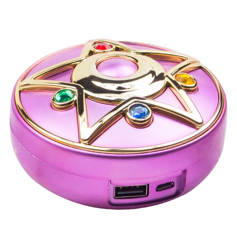 anime captor crystal star makeup mirror 8000mah power bank