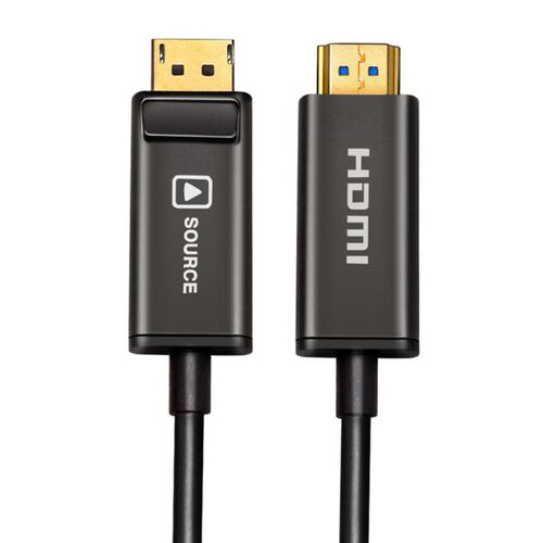 Displayport DP to HDMI 2.0 Optical Fiber Cables Male to Mal