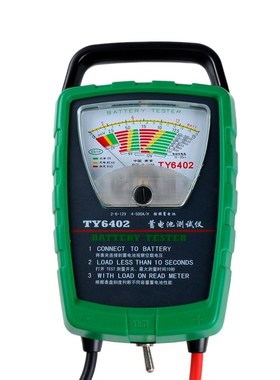 Ty6402 500A 2V 6V 12V Automotive/Car Battery Tester/Alternat