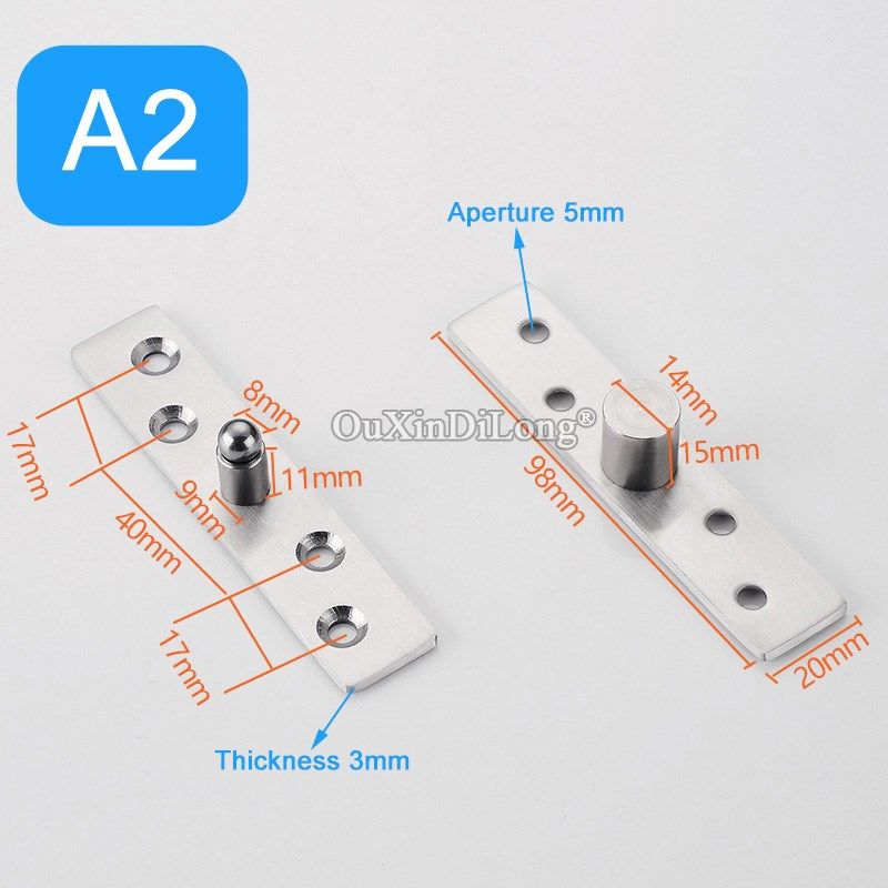 new 40pcs stainless steel door pivot hing