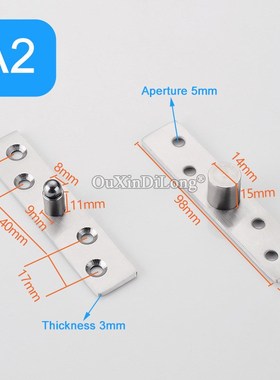 Express Shipping ! NEW 40PCS Stainless Steel Door Pivot Hing