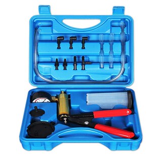2 In 1 Brake Bleeder Kit Hand Held Vacuum Pump Test Set For