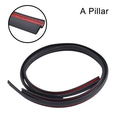 10Pcs Front /Rear Door Truck AB Pillar Soundproof Rubber Wea
