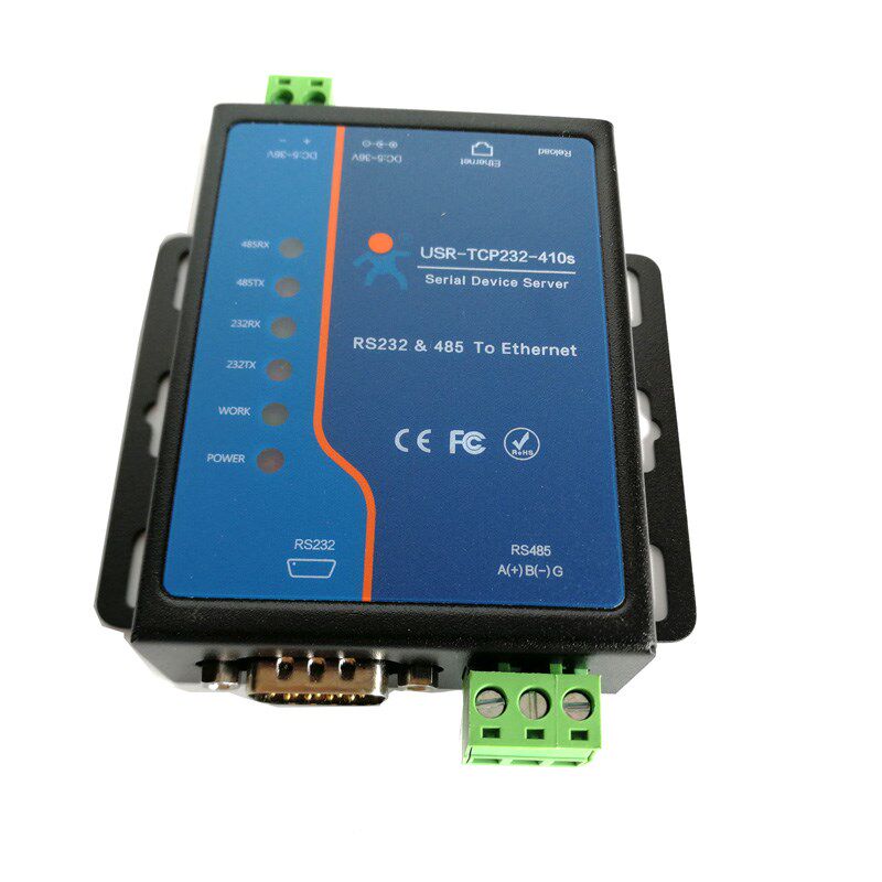 sr-Tcp232-410S RS232 / RS485 Serial to Ethernet Adapter/IP D