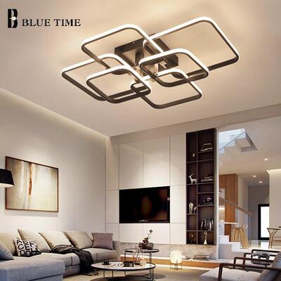 Modern LED Chandeliers  Living Room Bedroom Home Fixtures Le
