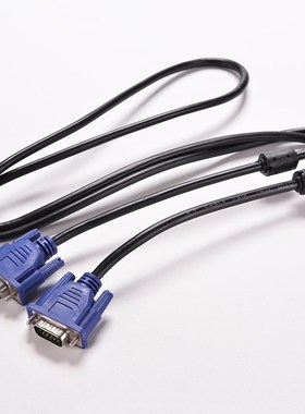 1PC Blue 1.5M 5FT 15 PIN VGA HDB15 SUPER VGA SVGA M/M Male