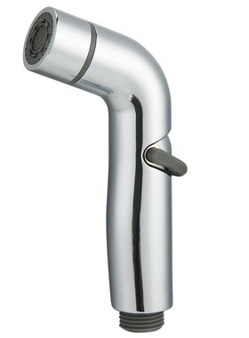 Bathroom Electroplated Handheld Adjustable Bidet Sprayer To