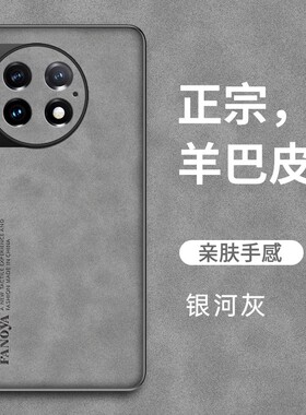 适用一加ACE2PRO手机壳PJA110保护套防摔磨砂硅胶软全包1+Ace2Pro简约轻奢外壳一加Aec2Pro羊巴皮新款por男女