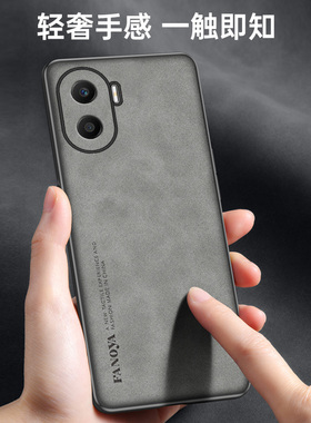 适用荣耀x40i手机壳DIO-AN00保护套防摔复古轻奢华为X40I磨砂硅胶软全包外壳honor x40i皮纹超薄新款x4oi男女