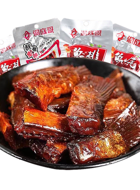 洞庭哥香辣酥骨鱼排鱼尾15/26g