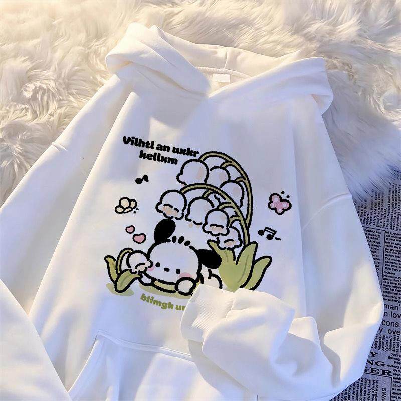 2025春秋冬新款女童卫衣帕恰狗中大童加绒加厚连帽外套宽松上衣服