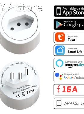 Brazil WIFi Smart Socket Smart Plug With Tuya Smart Life 16A
