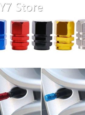 4Pcs Aluminum Alloy Car Tyre Air Valve Caps 9mm Diameter Dus