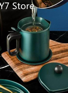 New Oil Jug Kitcken Storage Canister with Lid and 1.7L Stain