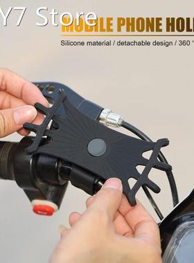 Detachable Handlebar Mount Stand MTB Road Bike Silicone Mobi