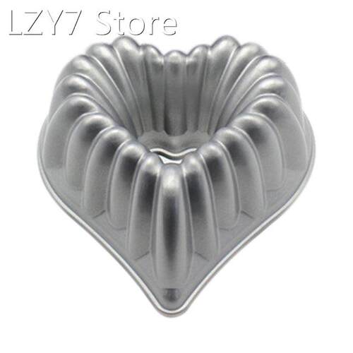 Charlotte Heart Cake Pan,Aluminum Cake Mold DIY Baking Desse