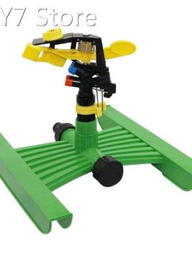 1Set Double outlet Rocker sprinkler with pedestal Garden Lan