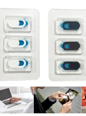 Universal Web Cam Cover Shutter Magnet Slider Plastic Camer