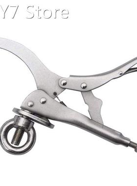 9 Inch Drill Press Locking Clamp, Drill Press Vise, Heavy Du