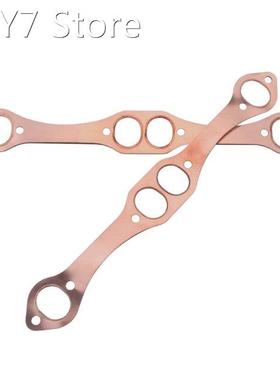 Portable Durable SBC Oval Port Copper Header Exhaust Gaskets
