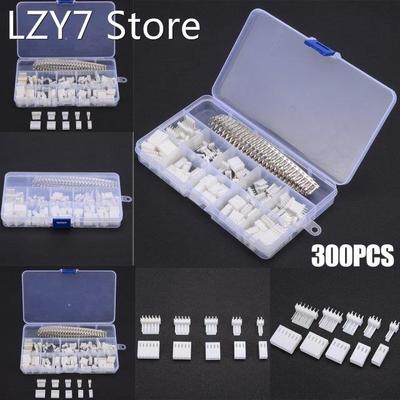 New 300pcs KF2510 2.54mm 2 3 4 5 6 Pin Female Terminal Housi