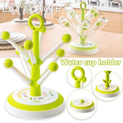 Vertical Removable Cup Stand Plastic Tree Mug Drainer Mug Ho