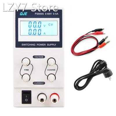 QJE PS6005 60V5A LED Digital Switching DC Power Supply Volta