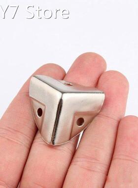 12Pcs Silver Cabinet Trunk Corner Protector Furniture Case B