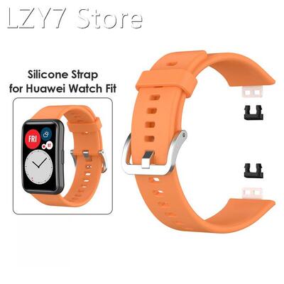 Silicone Band Wristwatch Present Fashionable Dial for Huawei