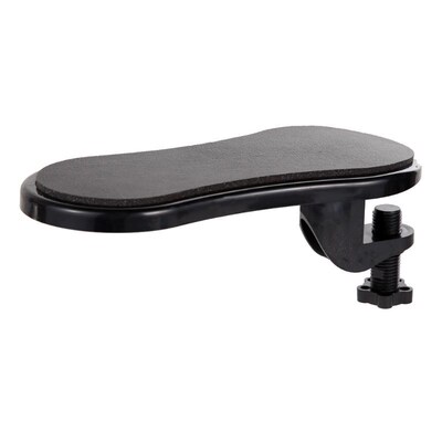 Attachable Armrest Pad ABS Plastic Desk Computer Arm Support