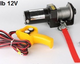 2000lb--3000lb 12V 24V portable electric winch Car truck aut