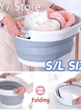 2 Size Multi-purpose Folding Wash Basin Portable Lightweight