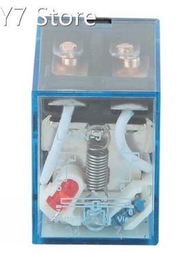 12V DC 8 Pin Relay And Socket Base Included 10A DPDT LY2NJ H