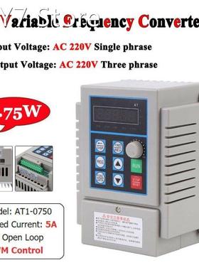 AT1-0750X AC 220V 0.75kW Variable Frequency Drive VFD Speed
