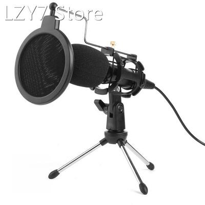 USB Microphone Wired Condenser Microphone Studio Mic with St