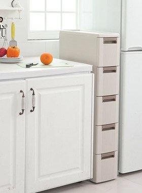 Narrow cabinets, bedroom, living room, mobile lockers, 3 tie