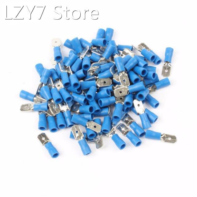 100PCS/PackMDD2.5-250 Male Insulated Electrical Crimp Termin