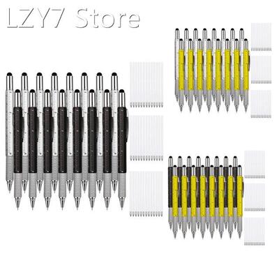 16 Pieces 6 In 1 Multitool Ballpoint Pens Gift Tool Pen Pers
