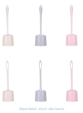 1pcs Toilt cleaning Brush Creative Double-Sided Plastic Long
