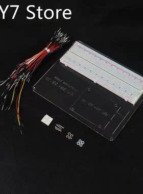 Raspberry Pi Acrylic Experiment Plate + Breadboard Board +