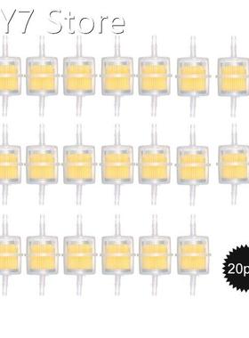 20pcs Universal Petrol Inline Fuel Filter Large Car Part Fit