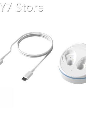 Type C ABS LED Indicator Durable Charger Case Portable Acces