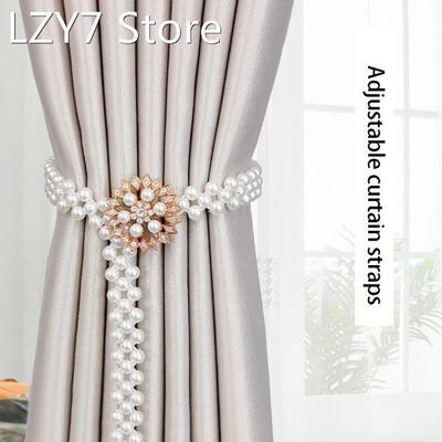 Curtain Tieback Elastic Holder Hook Buckle Clip Pretty And F
