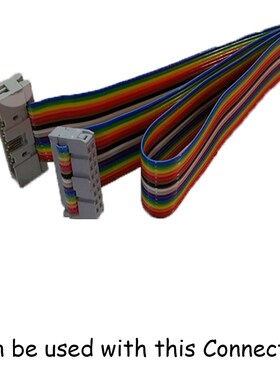 Flat Color Rainbow Multicolor Ribbon Cable Wire 28 AWG 10M 3