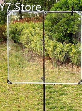 Waterproof Transparent PVC Tarpaulin with Eyelets Tarpaulin
