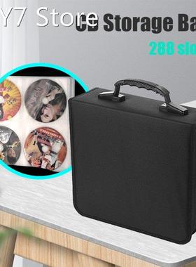 Waterproof Large Capacity Portable Zipper Oxford Cloth CD DV