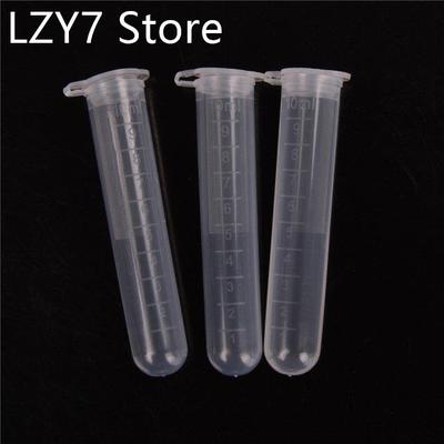 20pcs Sample Test Tube Specimen Tube Lab Supplies Clear Mic
